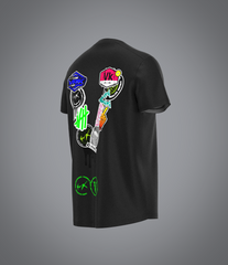 Tee-Shirt Stick The World Noir